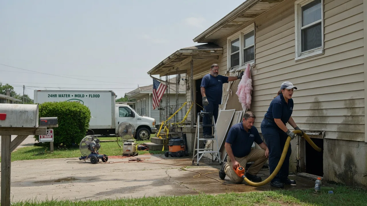 Water Damage Repair in Elkhart, IL near me